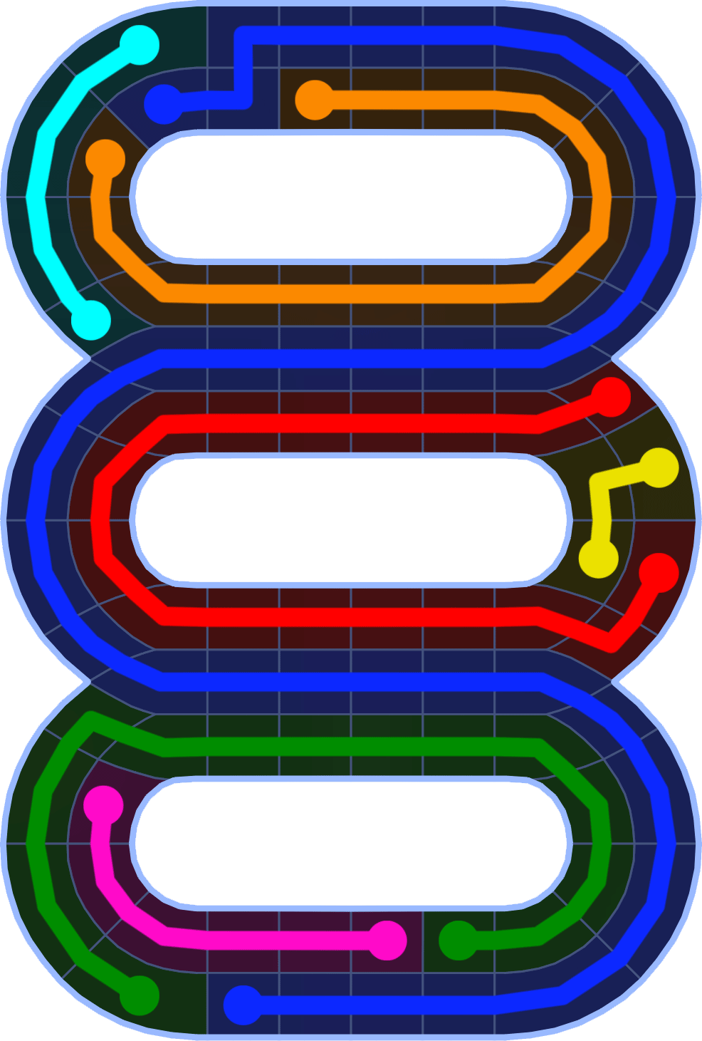 Flow Free 2593 Solution