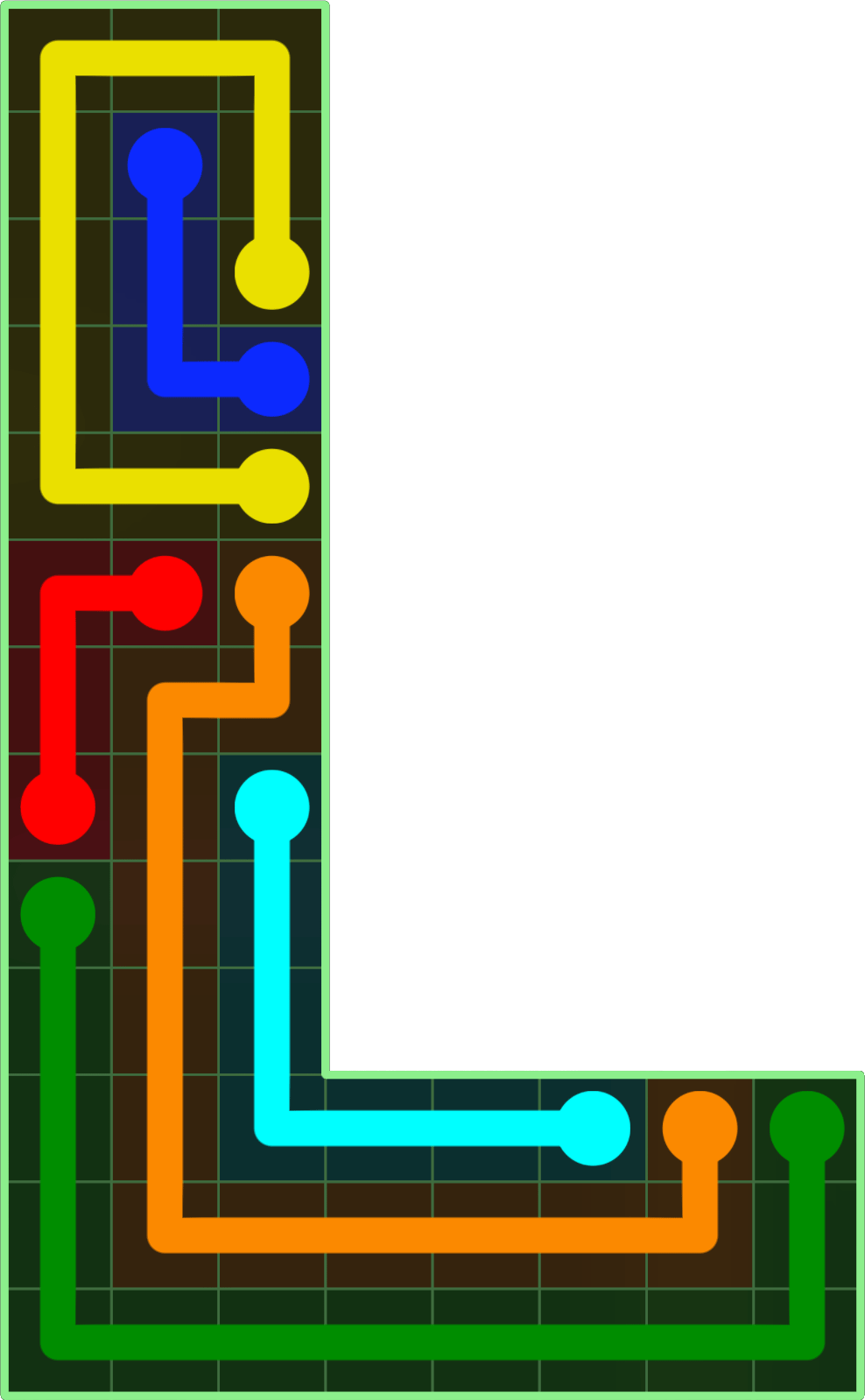 Flow Free 3882 Solution