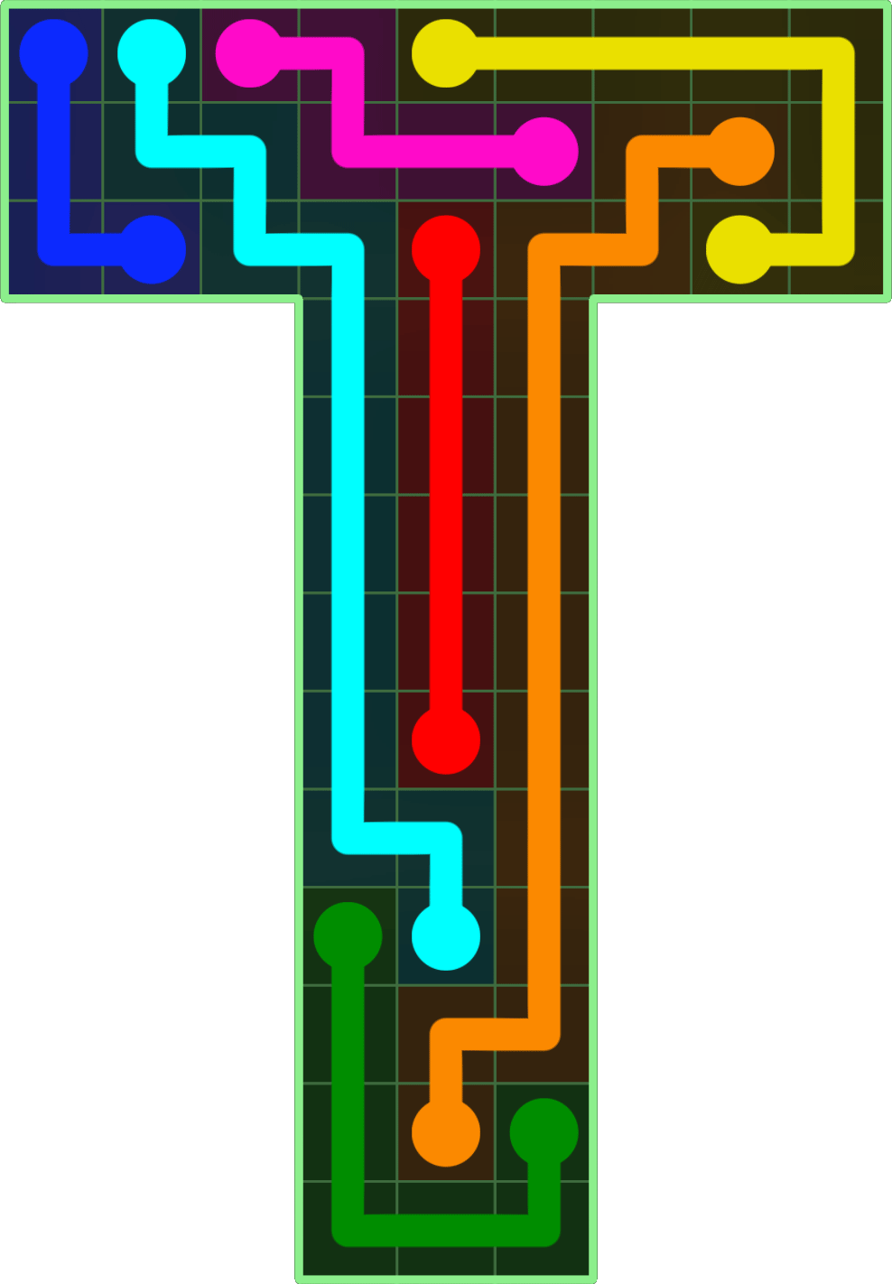 Flow Free 3890 Solution