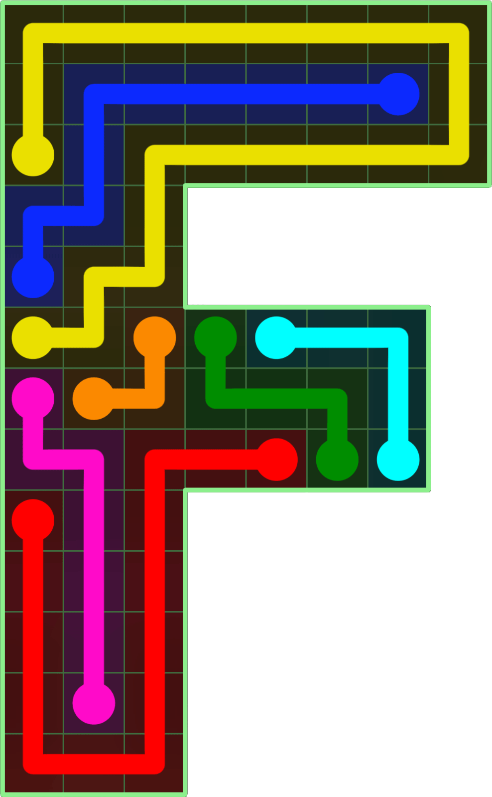 Flow Free 3897 Solution