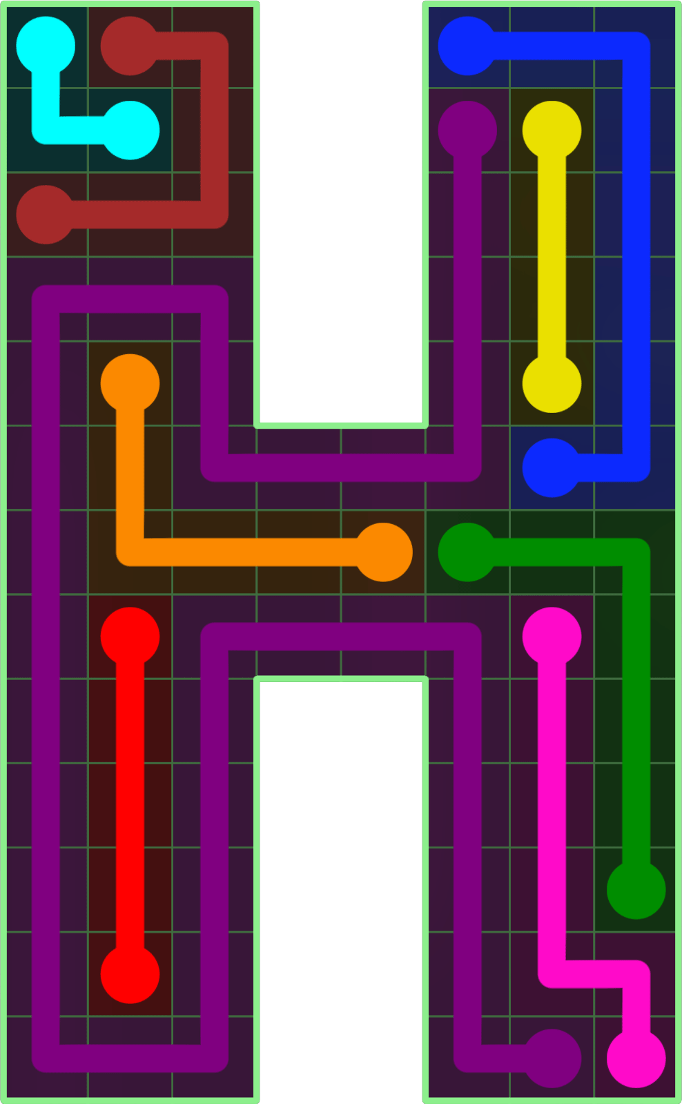 Flow Free 3878 Solution
