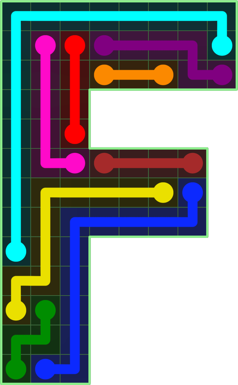 Flow Free 4017 Solution