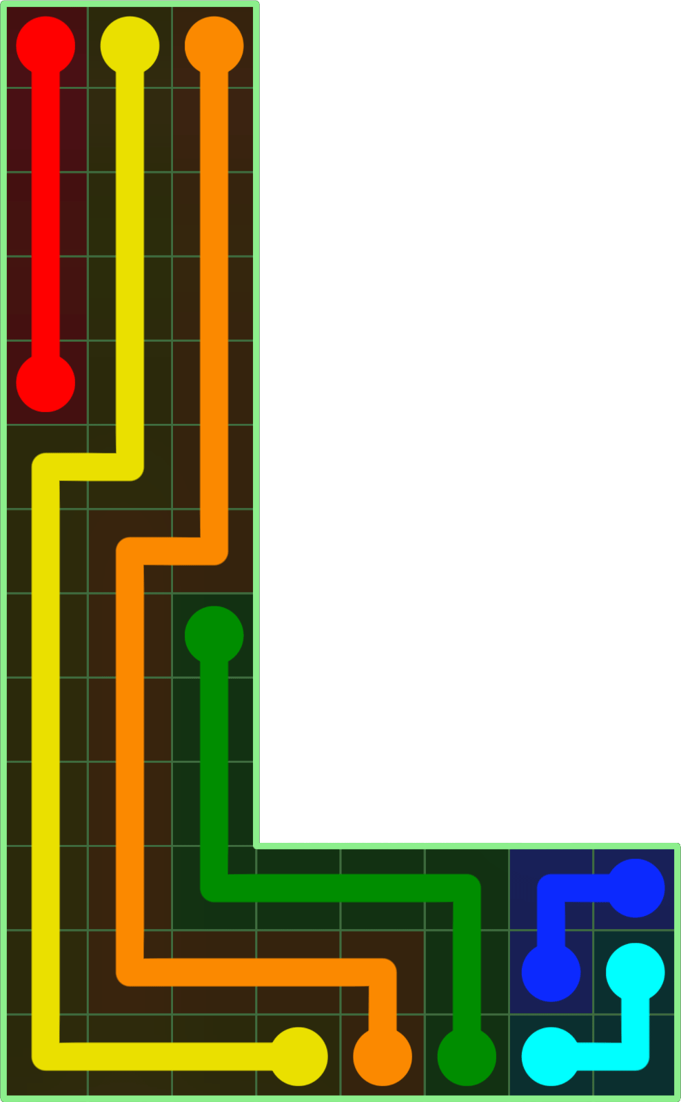Flow Free 4018 Solution