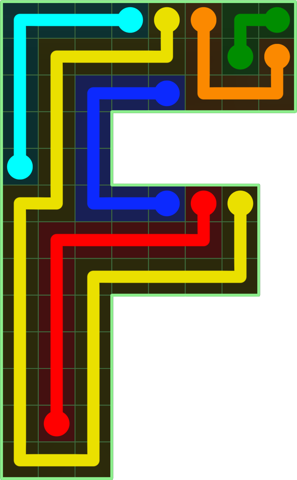 Flow Free 3906 Solution