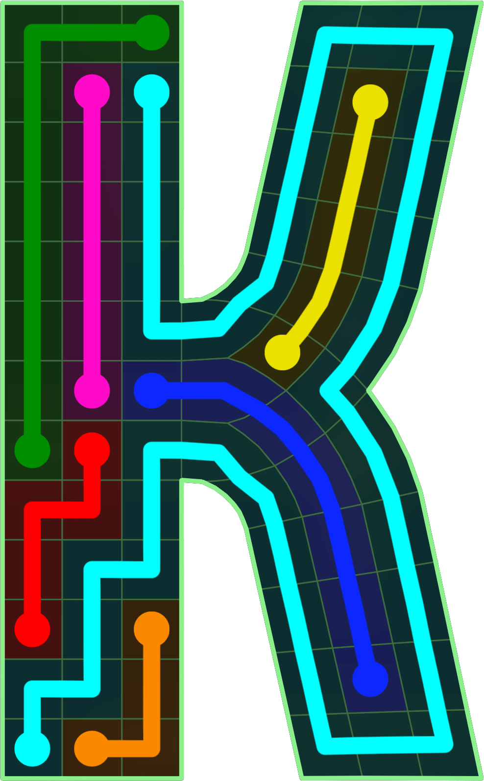 Flow Free 3911 Solution