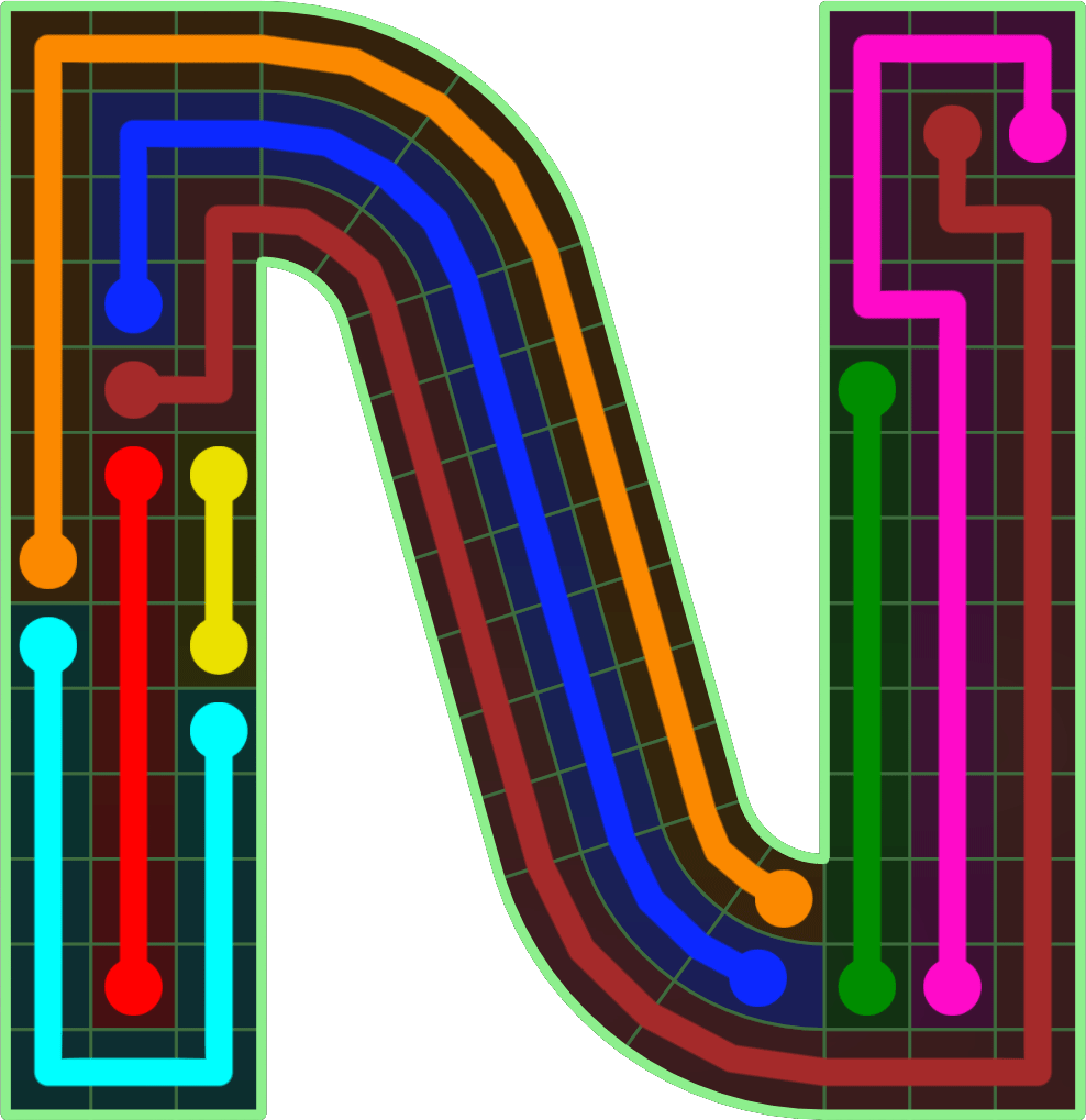 Flow Free 3914 Solution