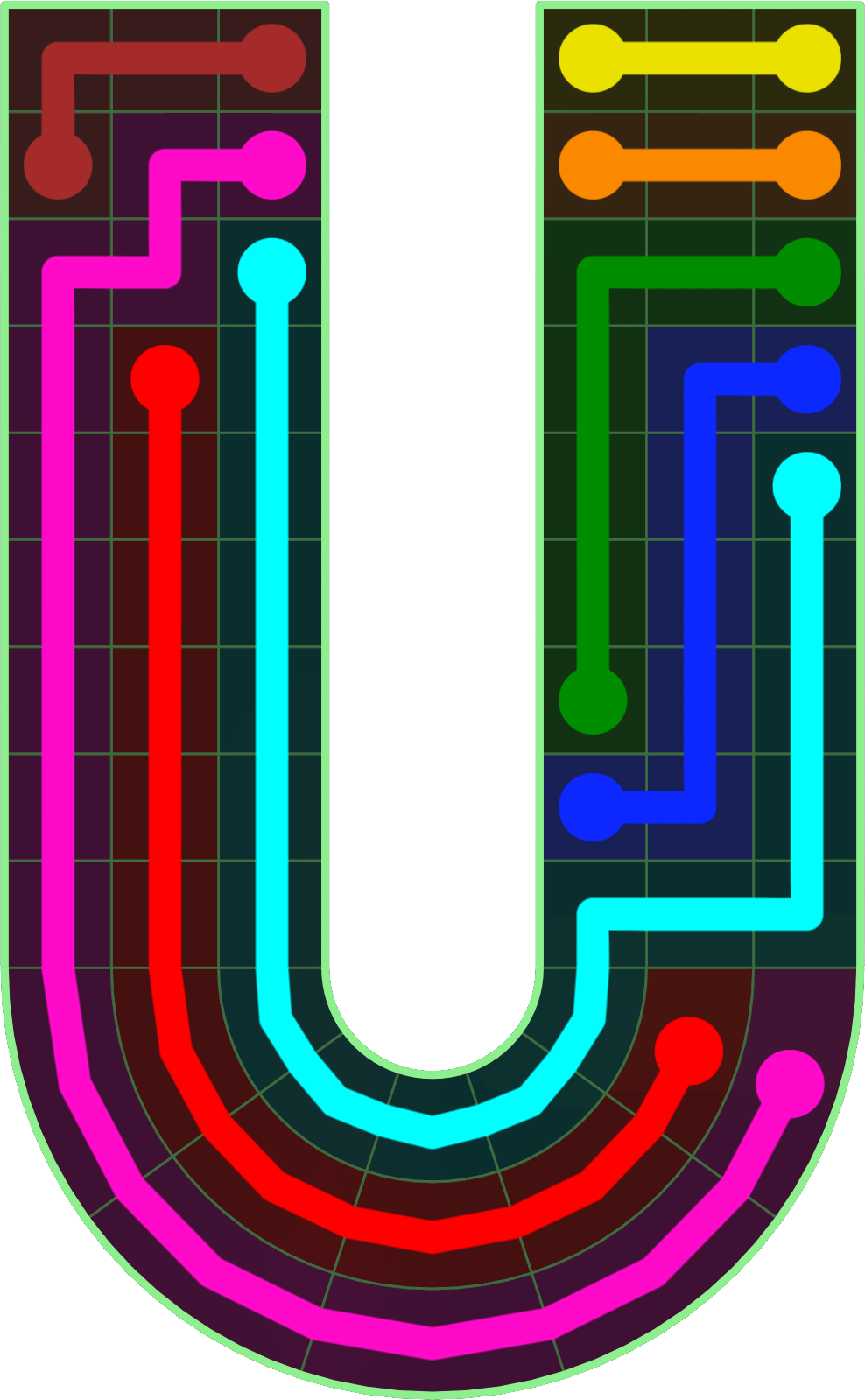 Flow Free 3921 Solution