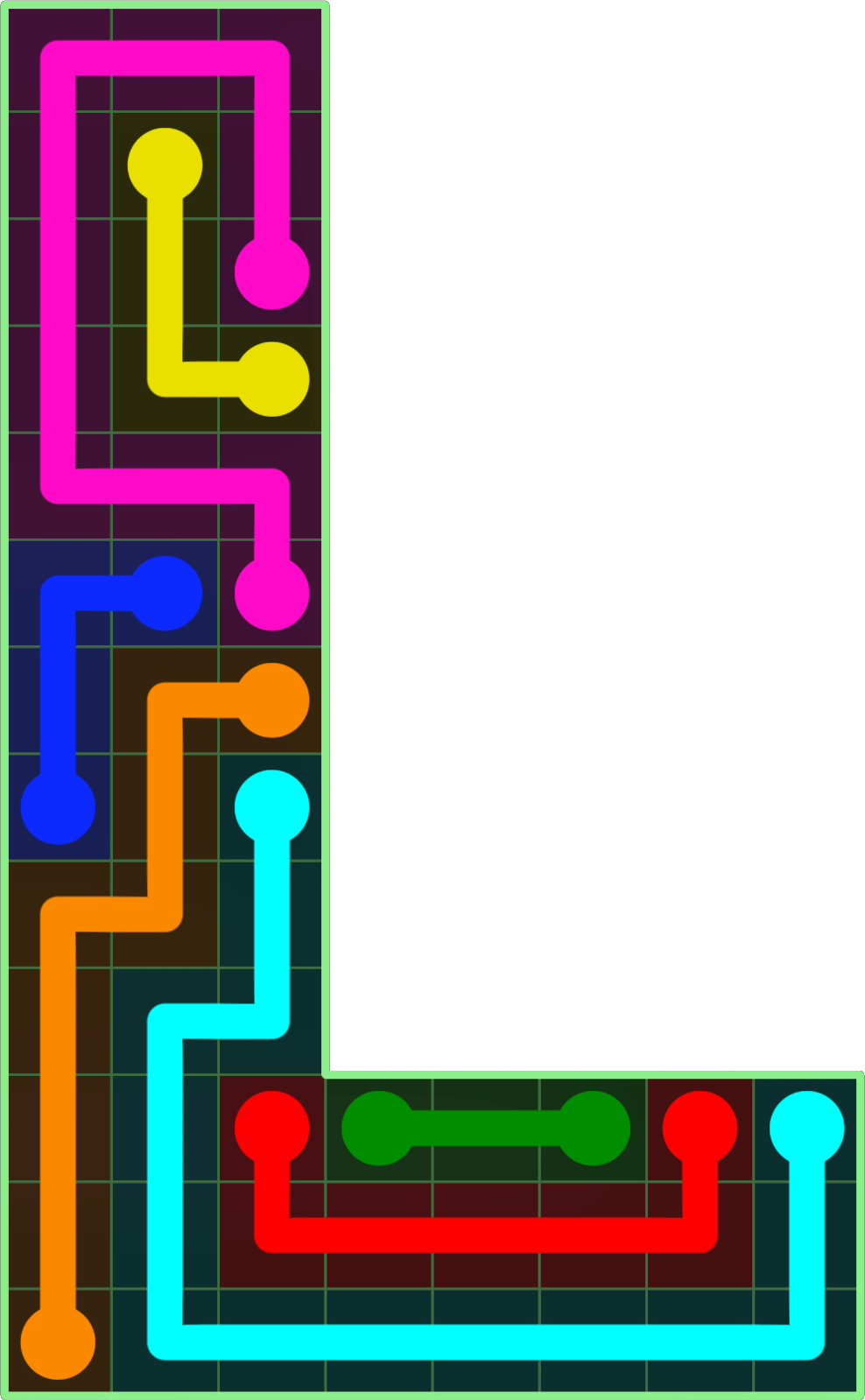 Flow Free 3928 Solution