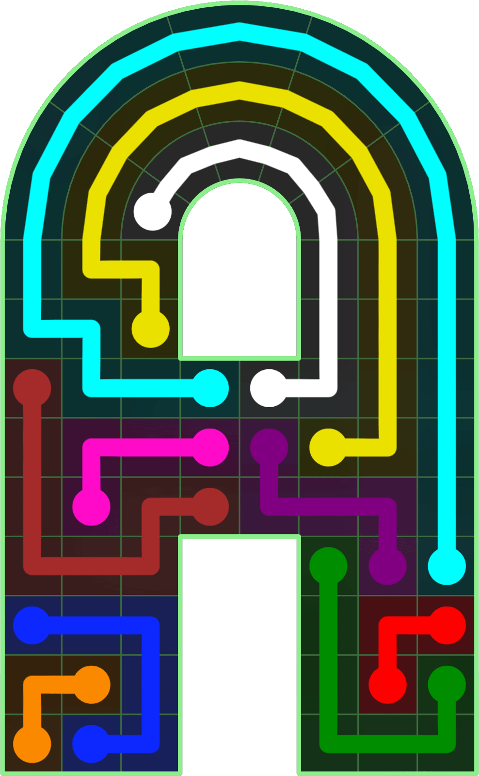 Flow Free 3931 Solution