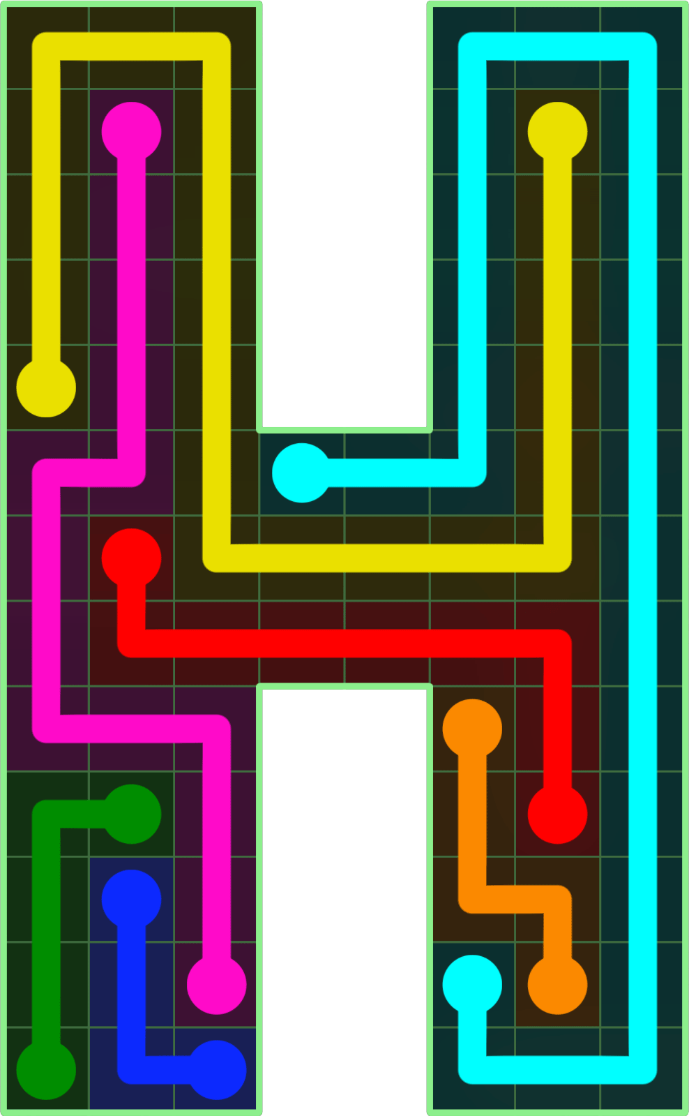 Flow Free 3938 Solution