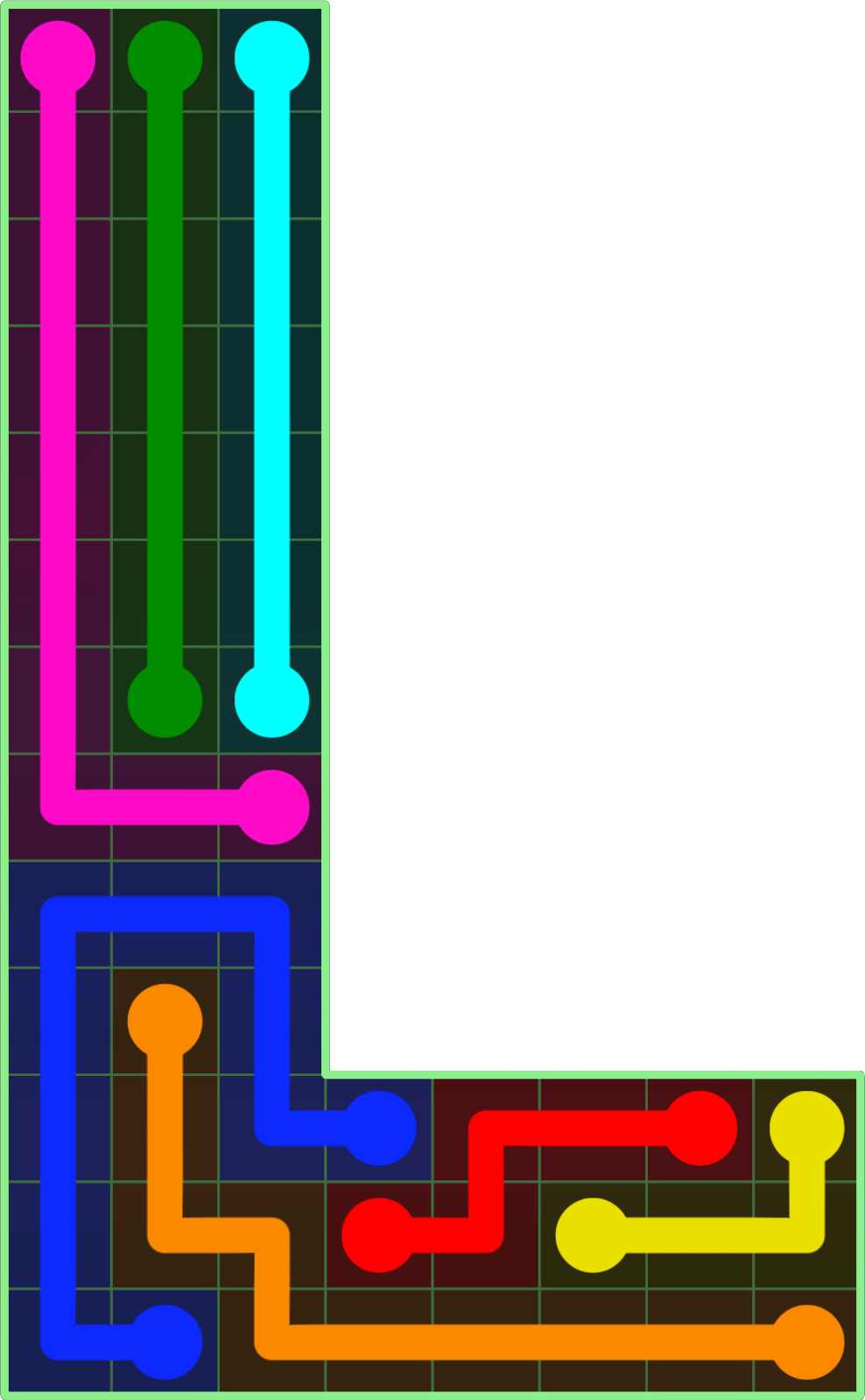 Flow Free 3942 Solution