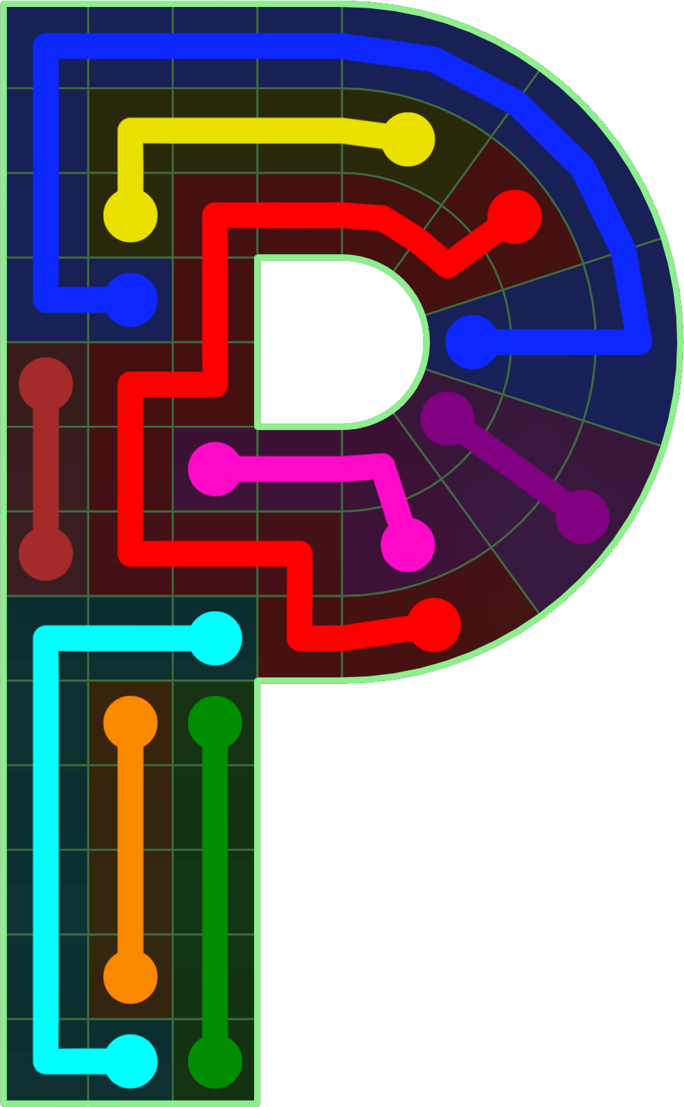 Flow Free 3946 Solution