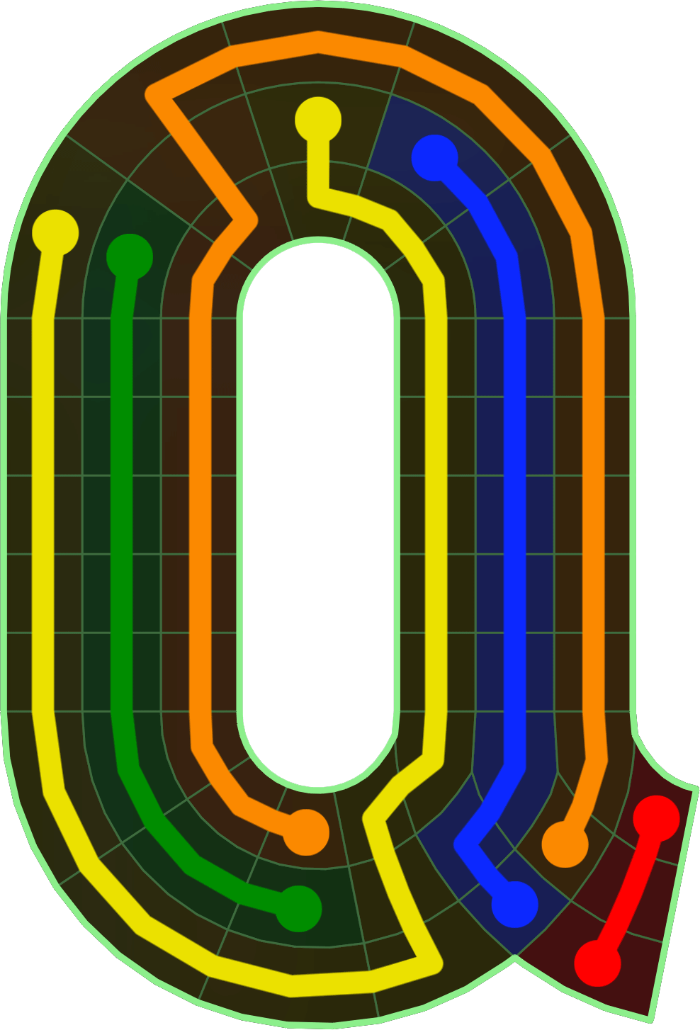 Flow Free 3947 Solution