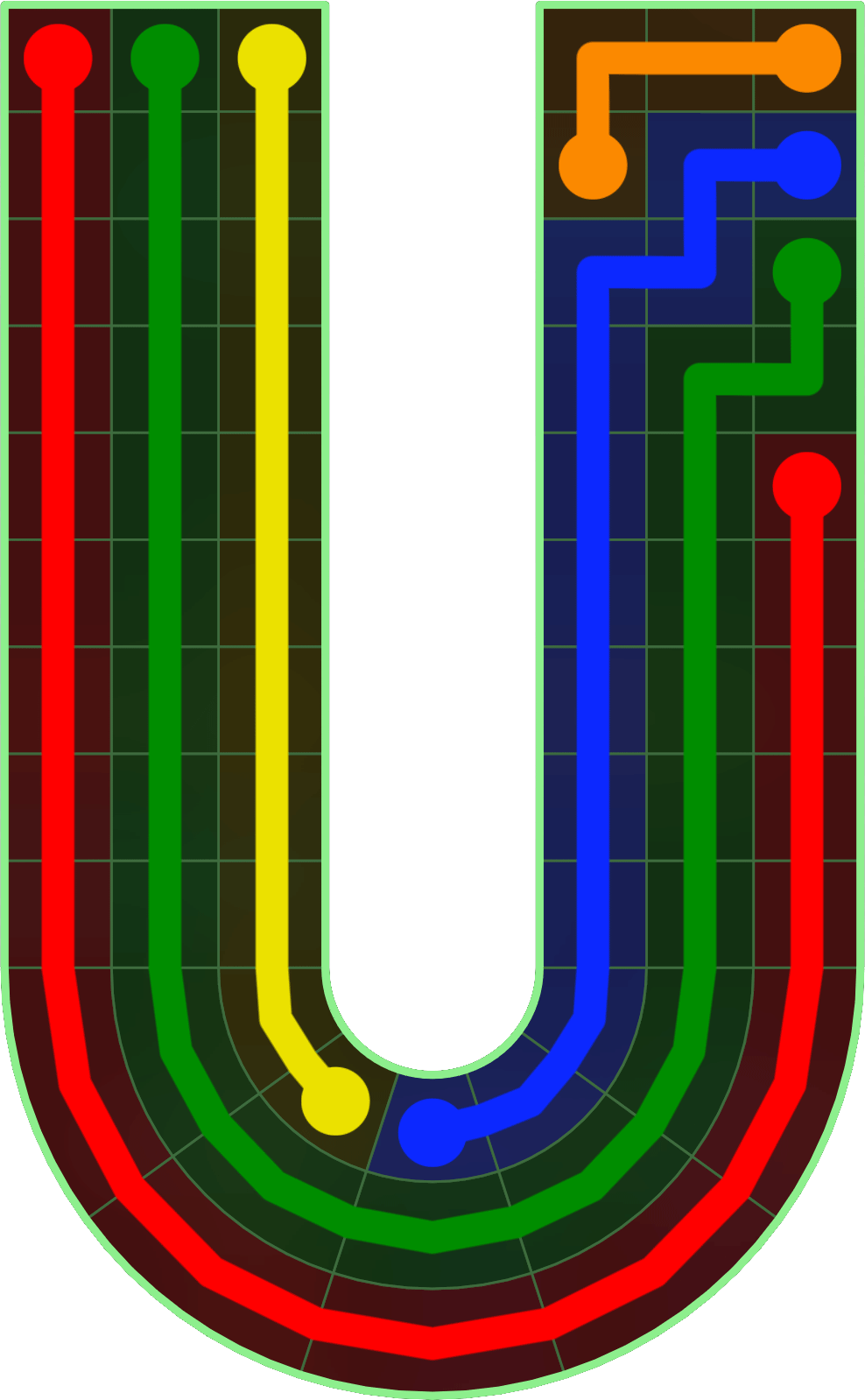 Flow Free 3951 Solution