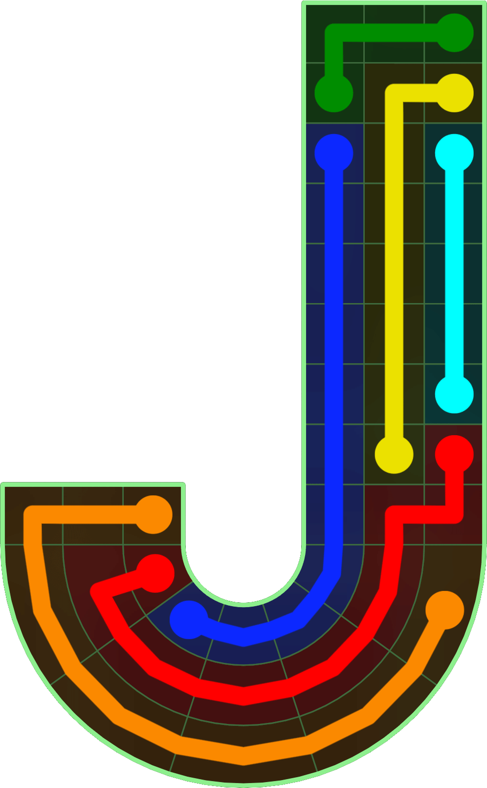 Flow Free 3970 Solution