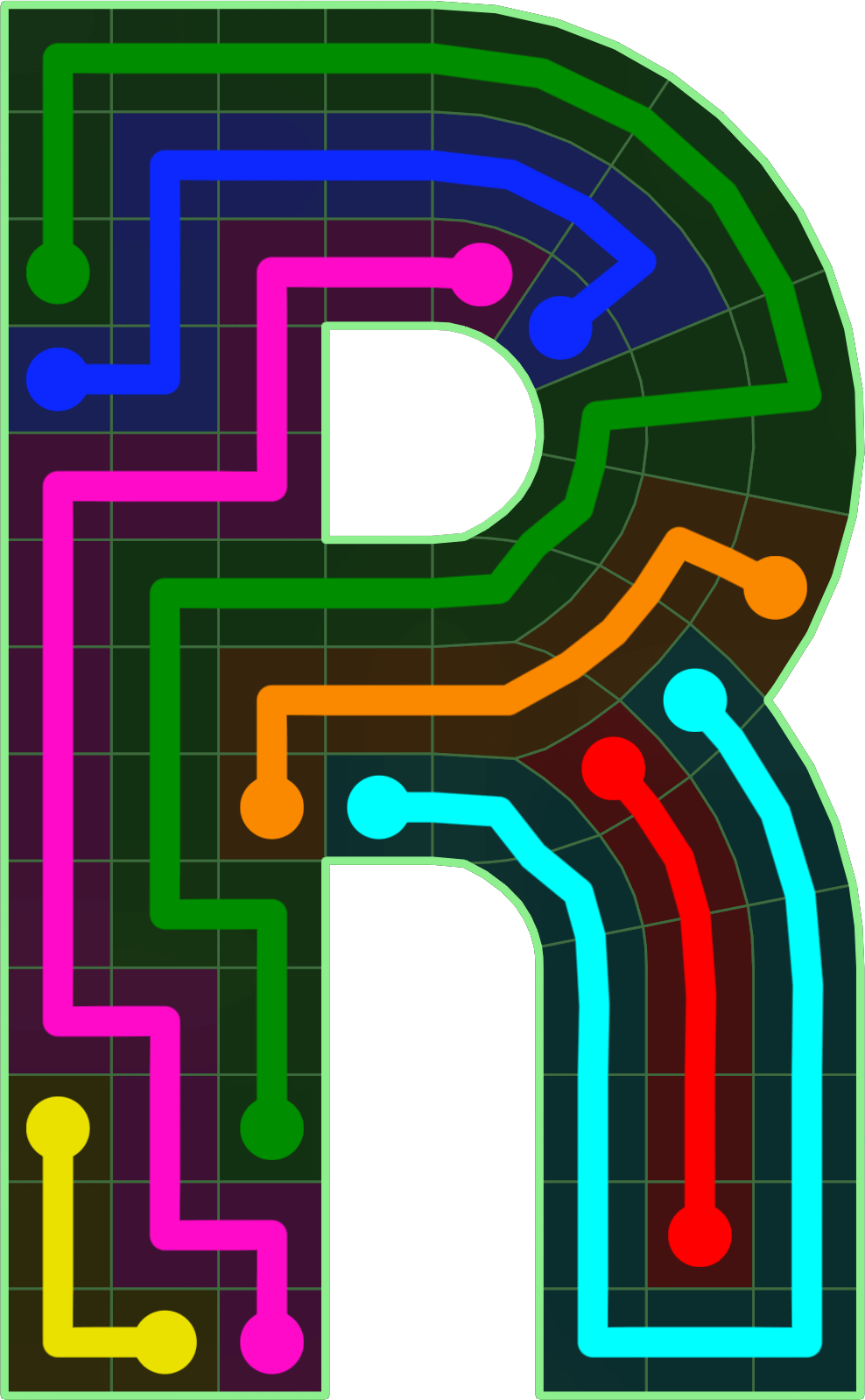 Flow Free 3978 Solution