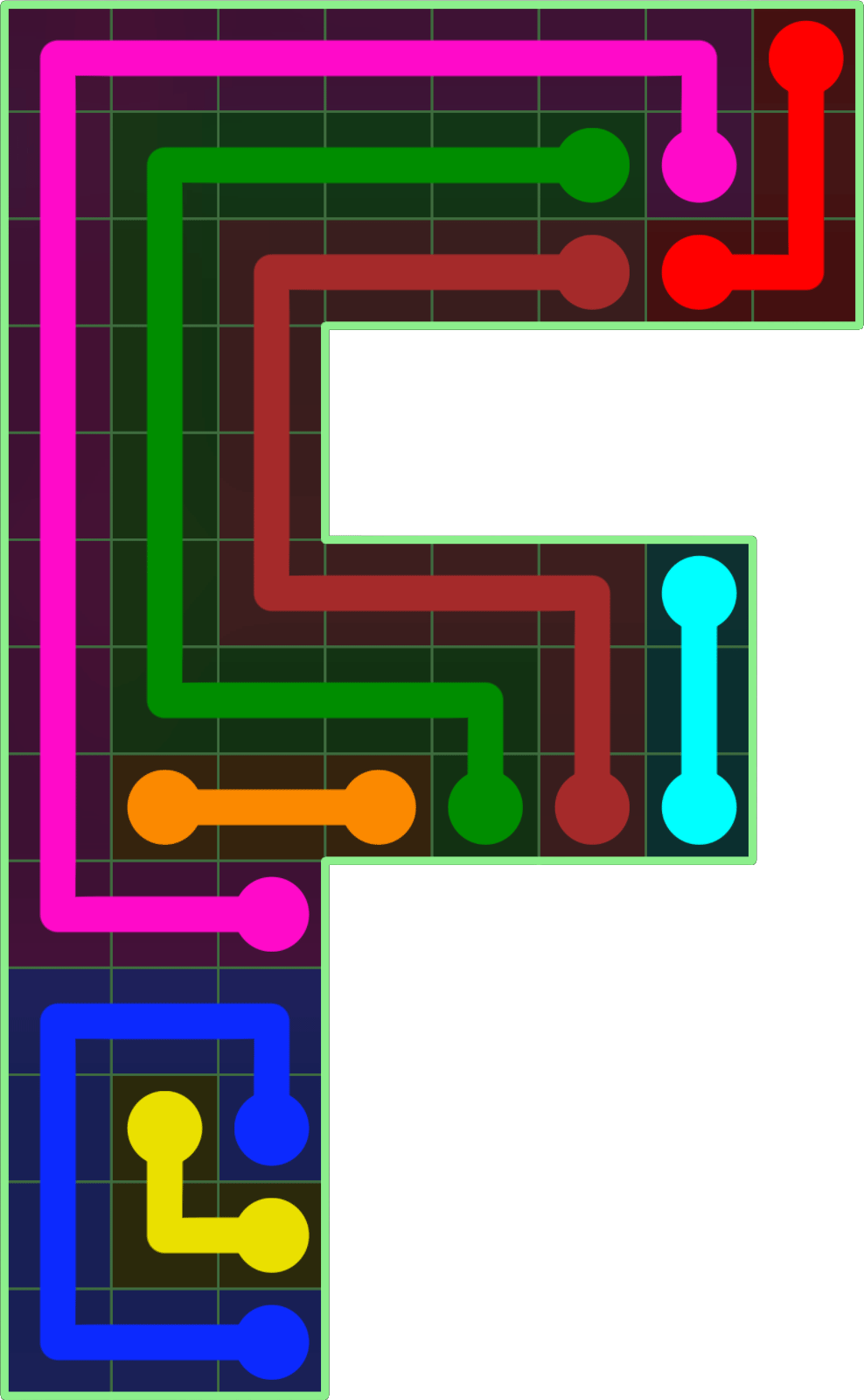 Flow Free 3987 Solution