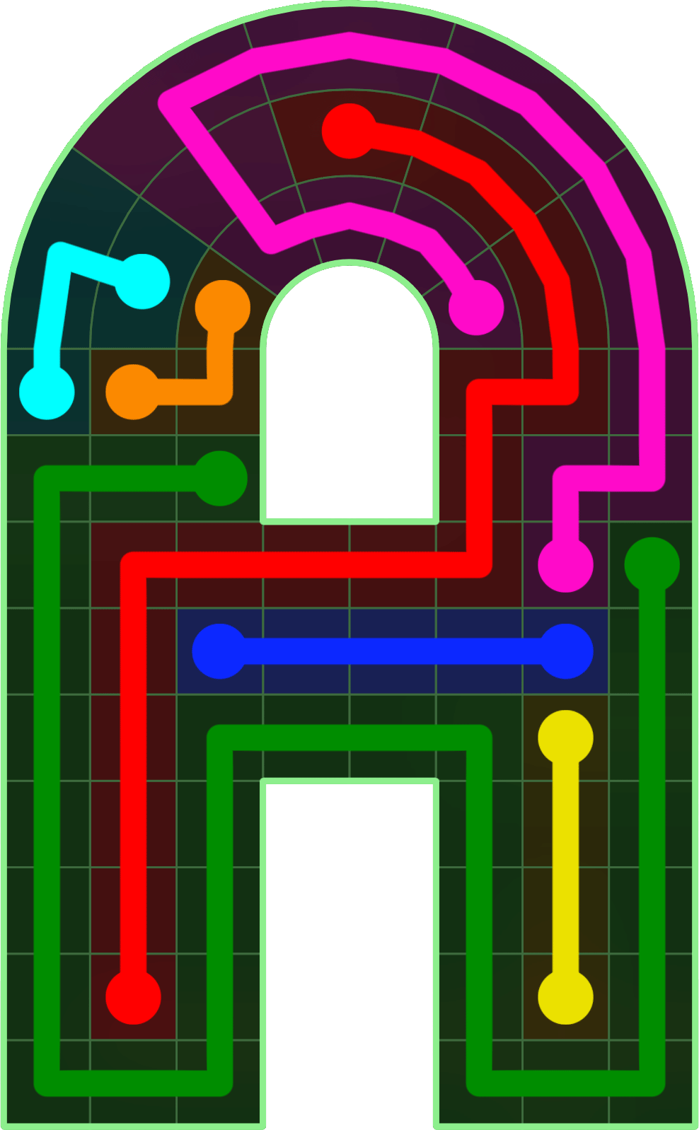Flow Free 3961 Solution
