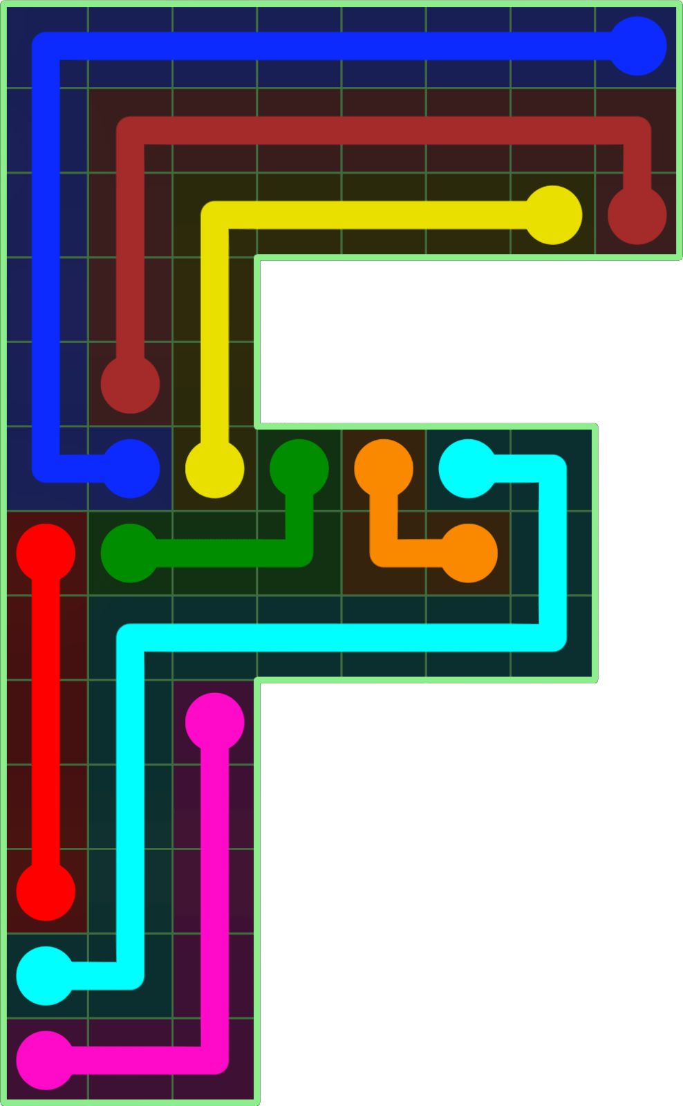 Flow Free 3966 Solution