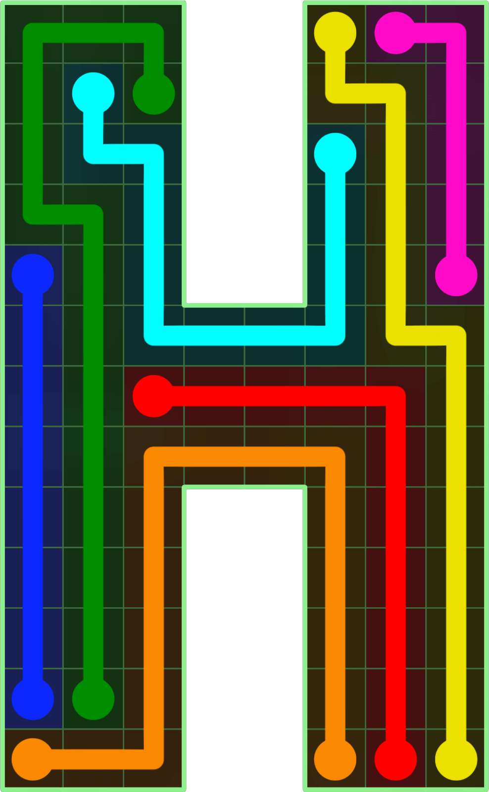 Flow Free 3968 Solution