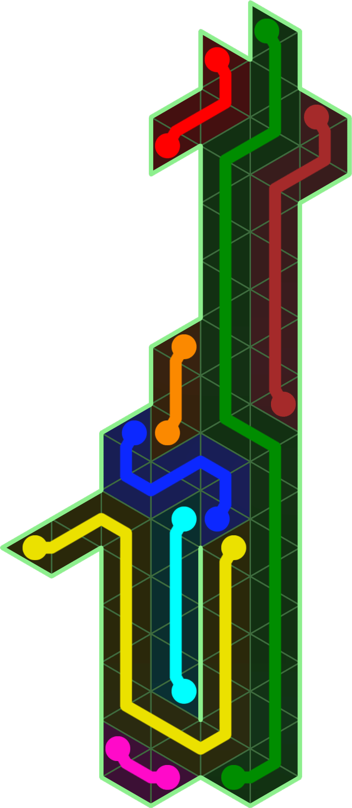 Flow Free 4035 Solution
