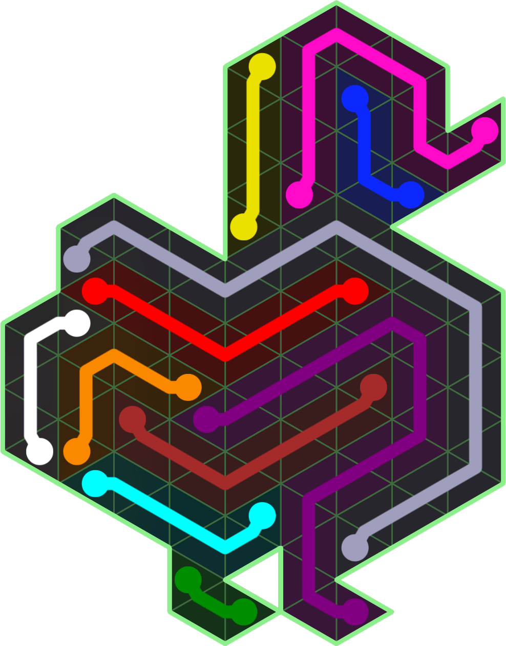 Flow Free 4042 Solution