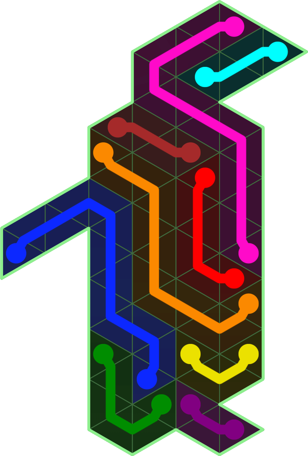Flow Free 4024 Solution