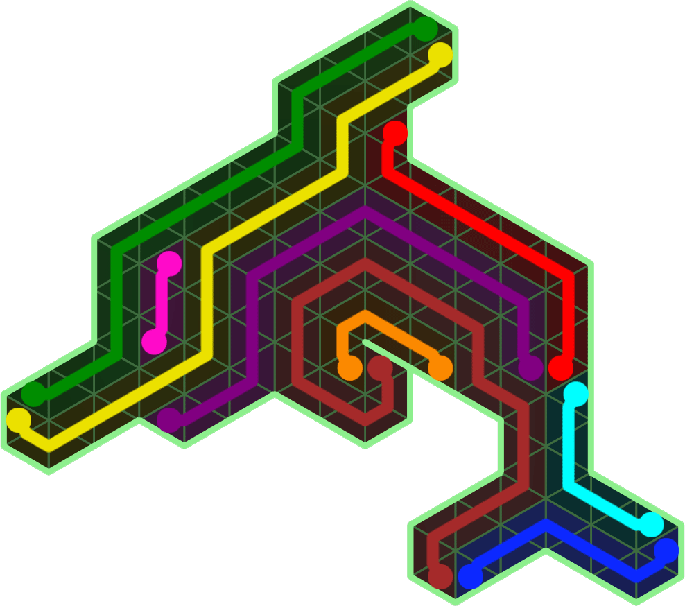 Flow Free 4169 Solution