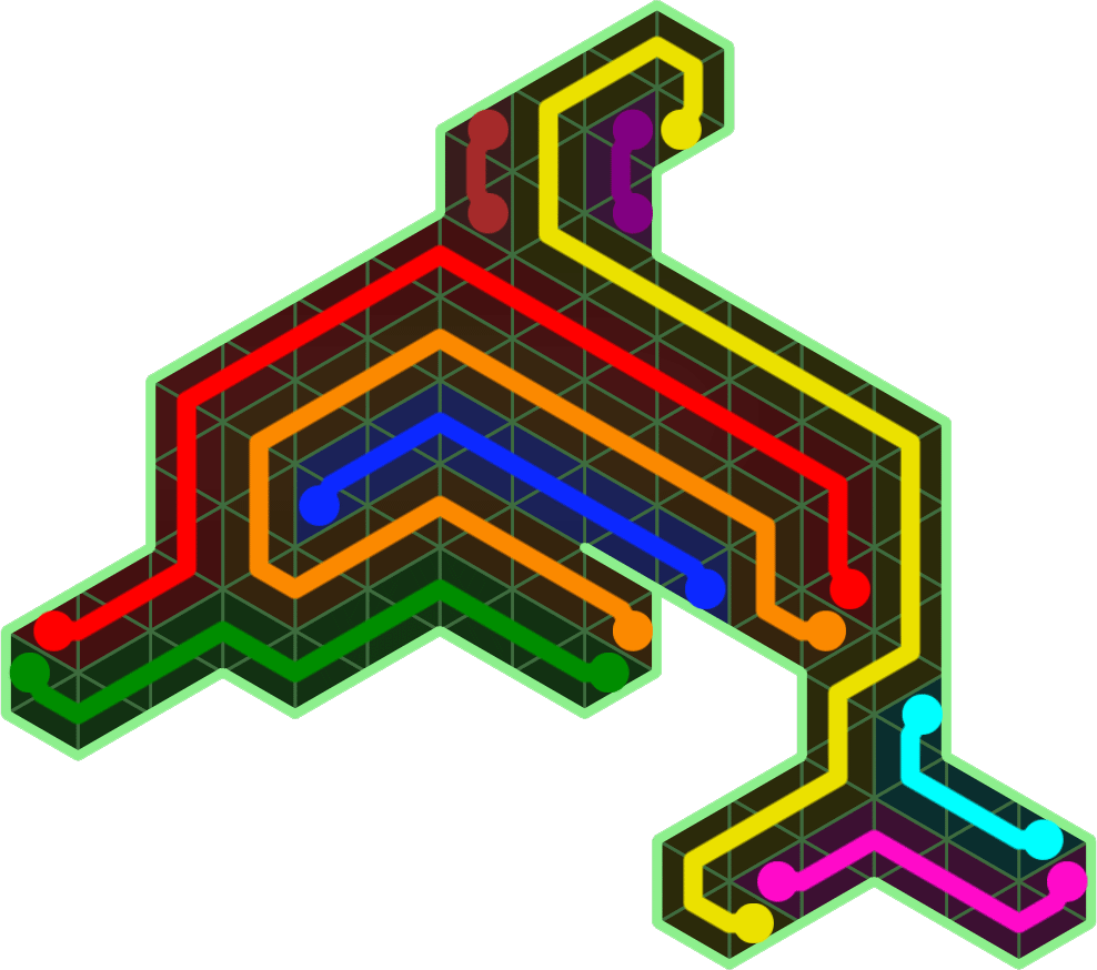 Flow Free 4079 Solution