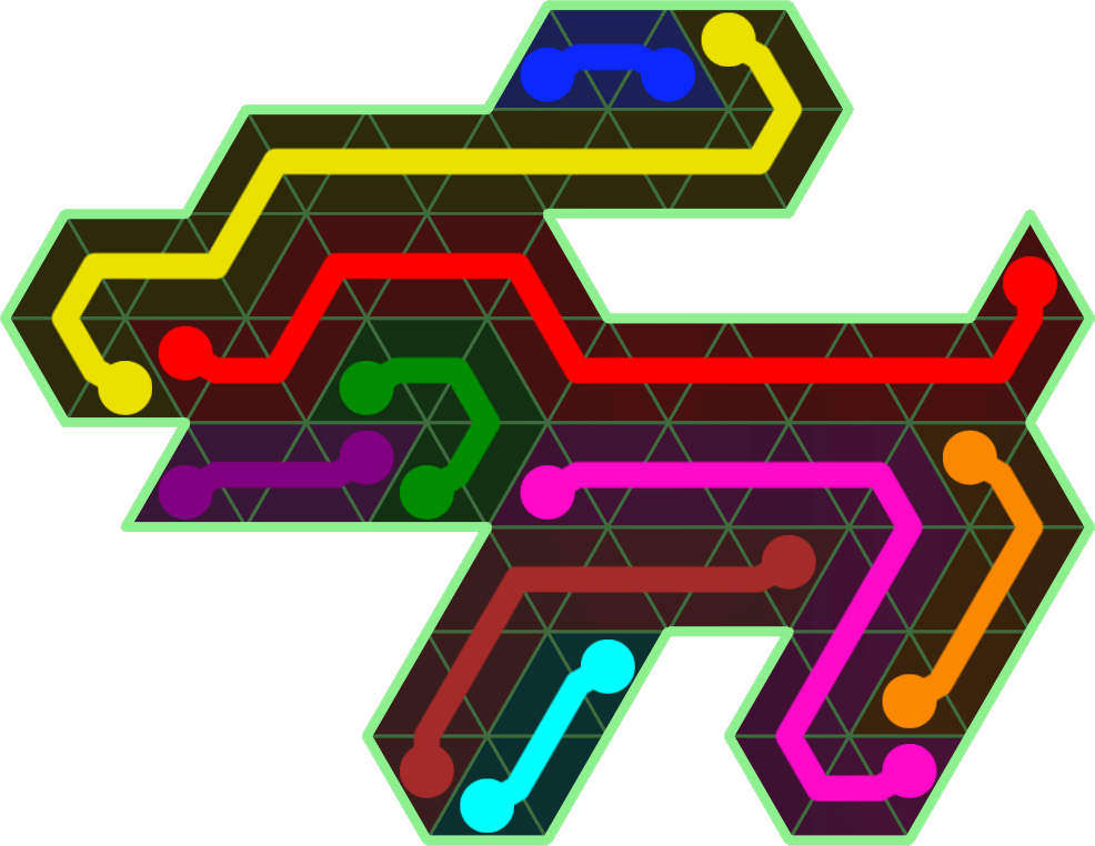 Flow Free 4089 Solution