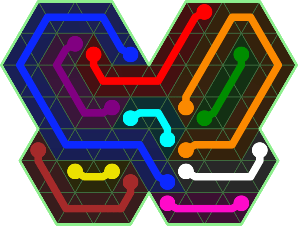 Flow Free 4091 Solution