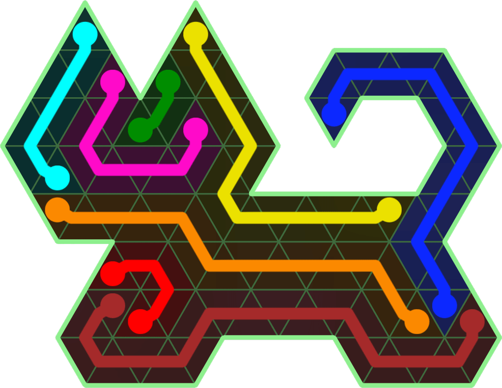 Flow Free 4092 Solution