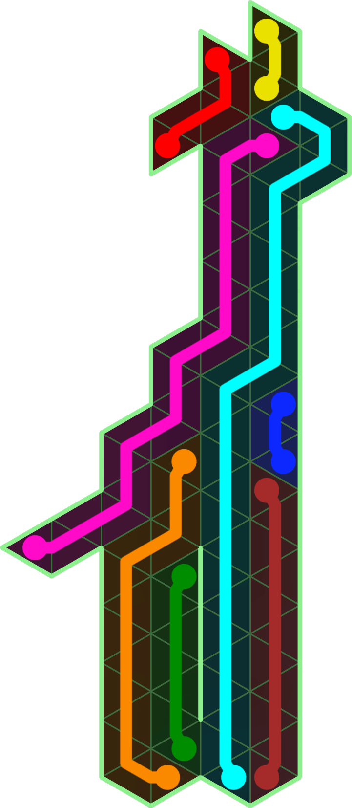 Flow Free 4095 Solution