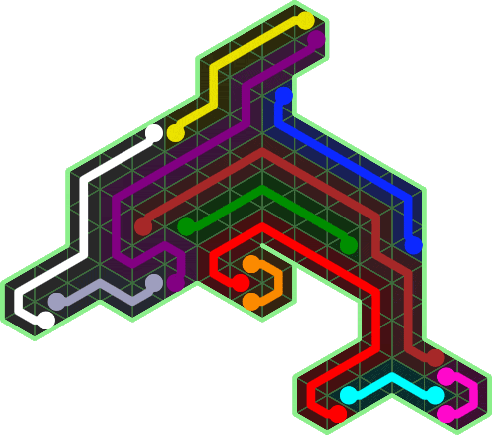 Flow Free 4139 Solution