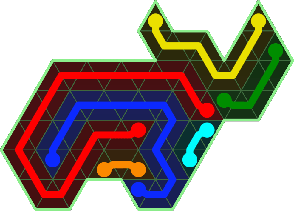 Flow Free 4113 Solution