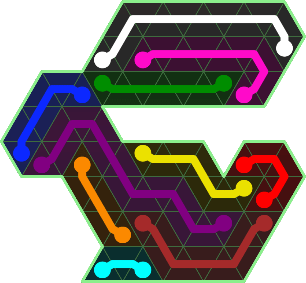 Flow Free 4117 Solution