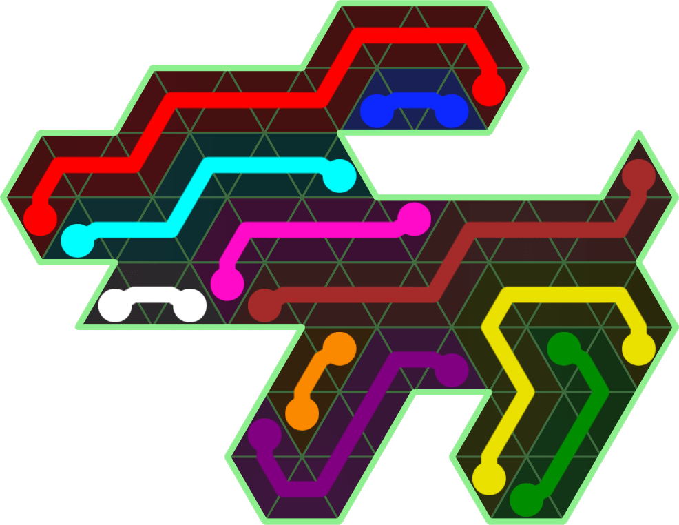 Flow Free 4119 Solution