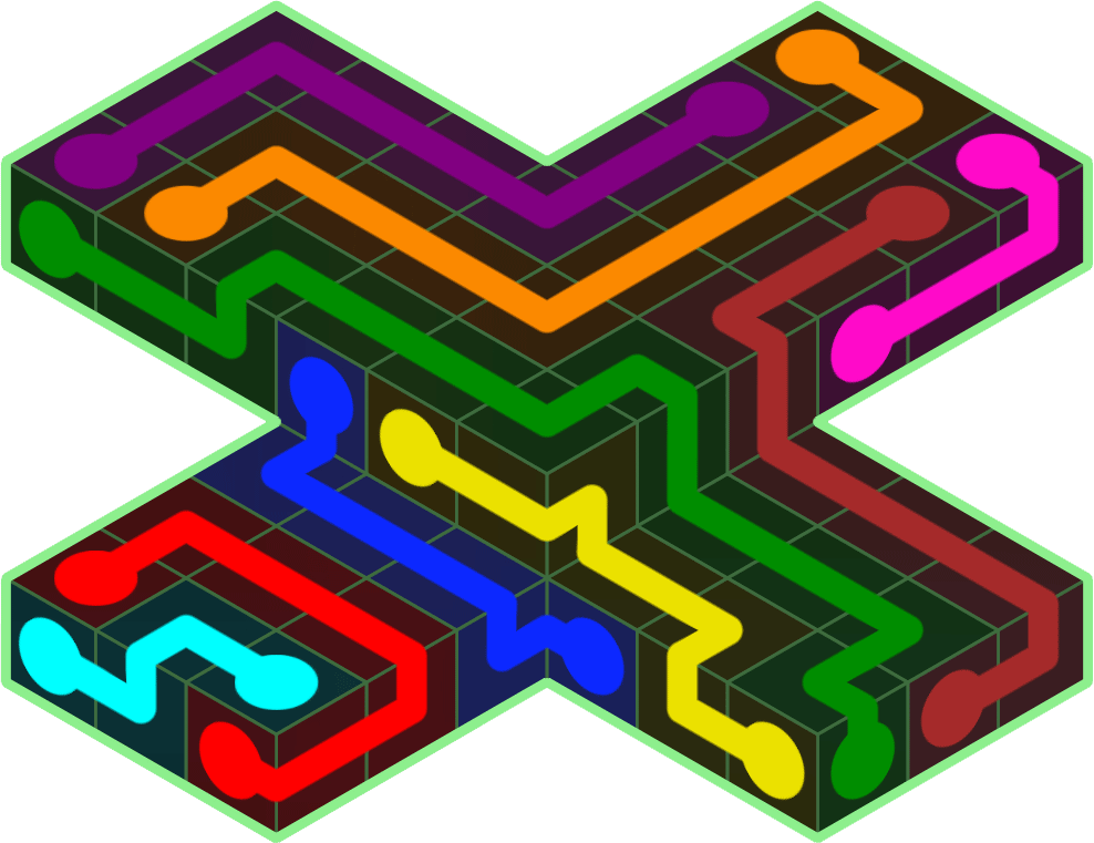 Flow Free 4336 Solution