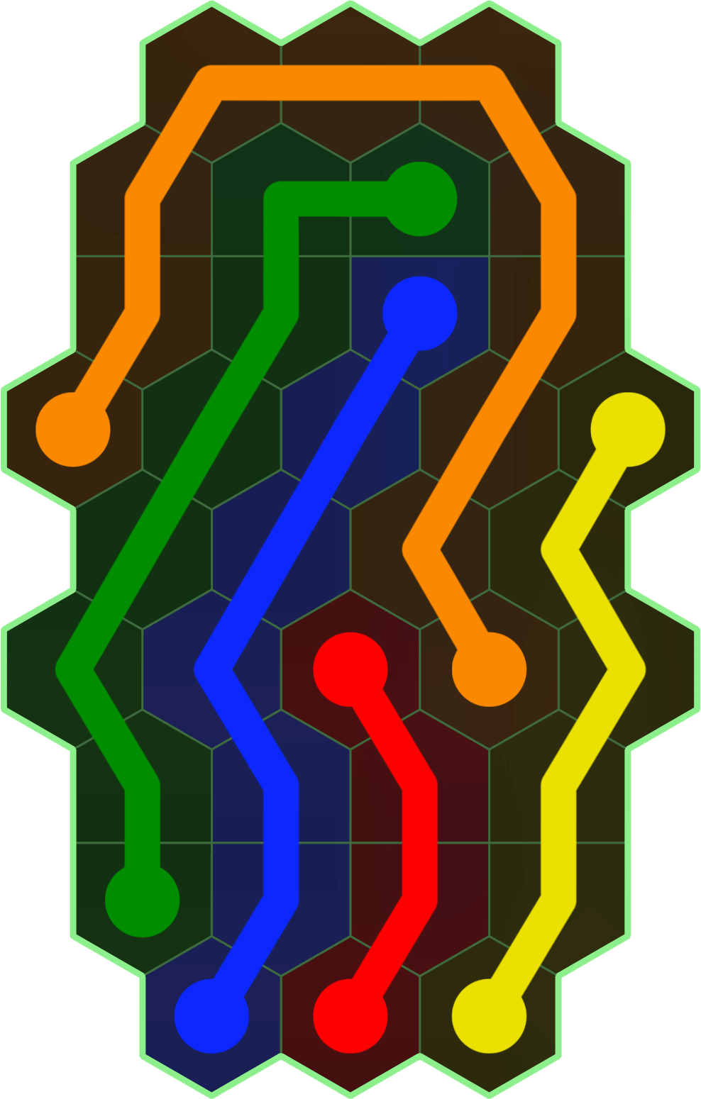 Flow Free 4346 Solution