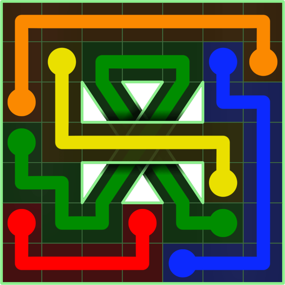 Flow Free 4347 Solution