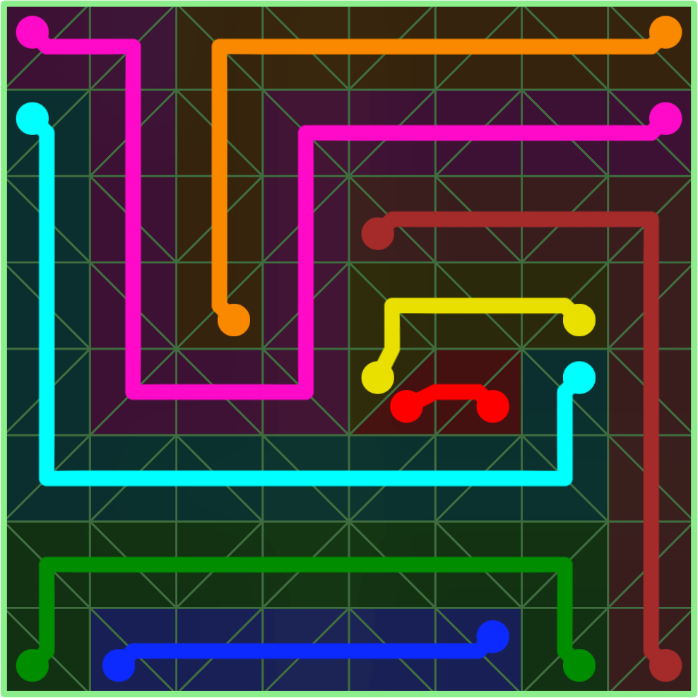 Flow Free 4448 Solution