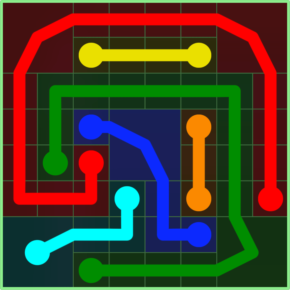 Flow Free 4357 Solution