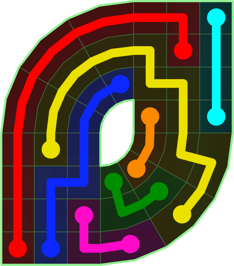 Flow Free 4369 Solution