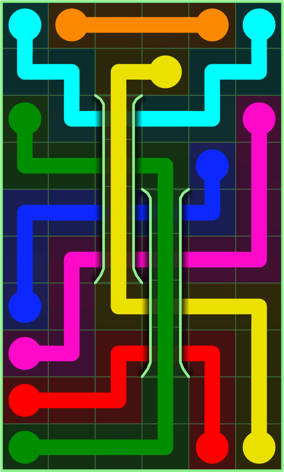 Flow Free 4433 Solution