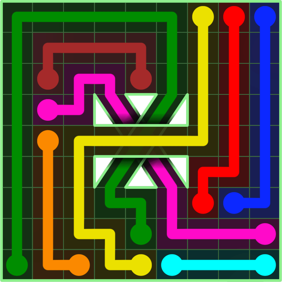Flow Free 4437 Solution