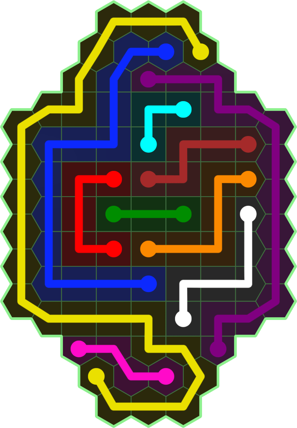 Flow Free 4319 Solution
