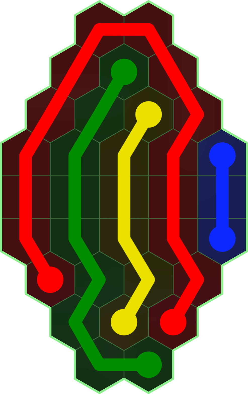 Flow Free 4205 Solution