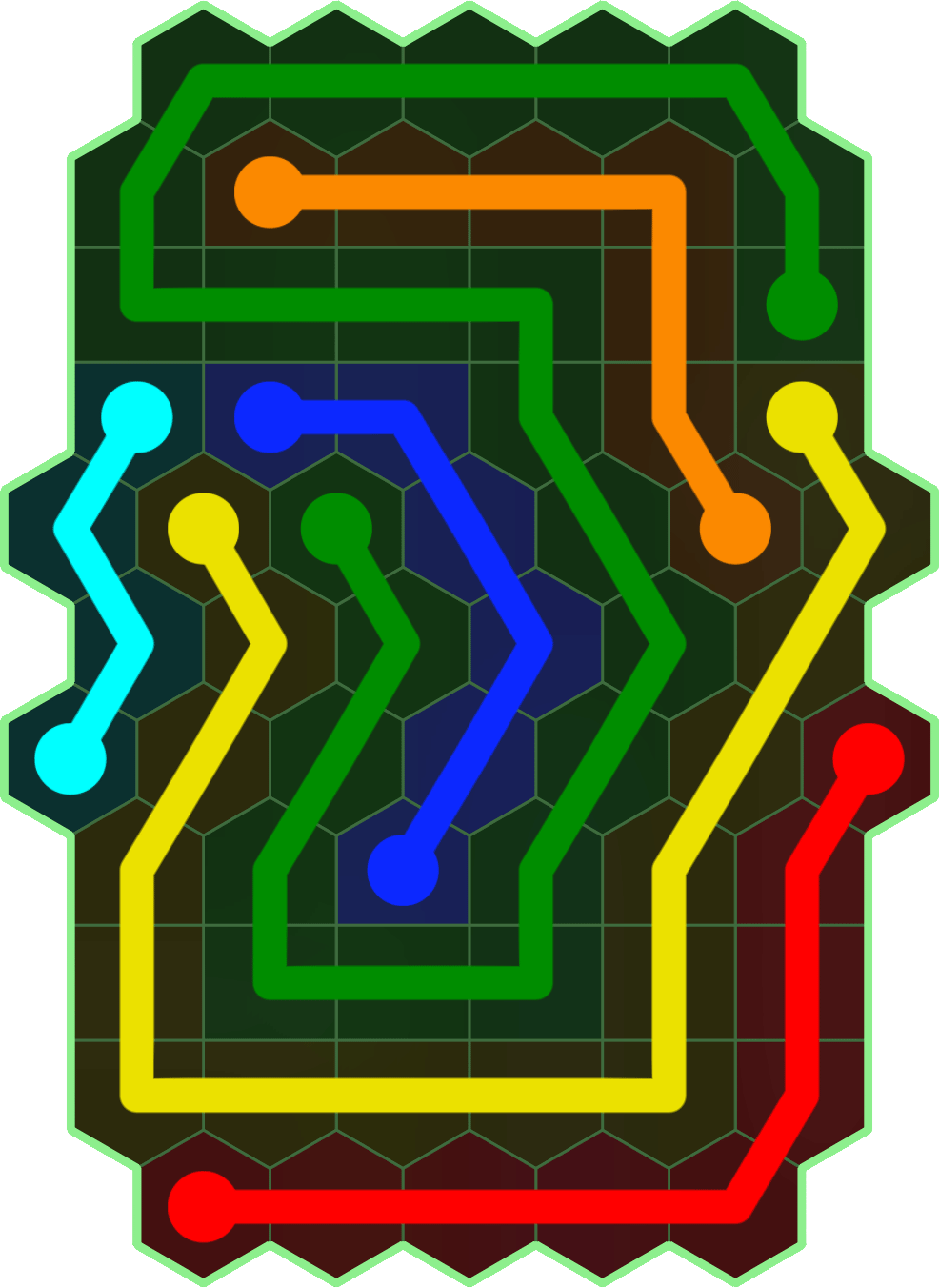 Flow Free 4273 Solution