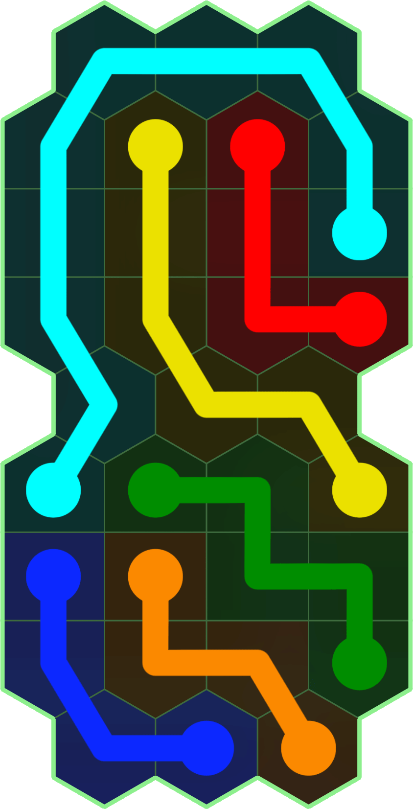 Flow Free 4171 Solution