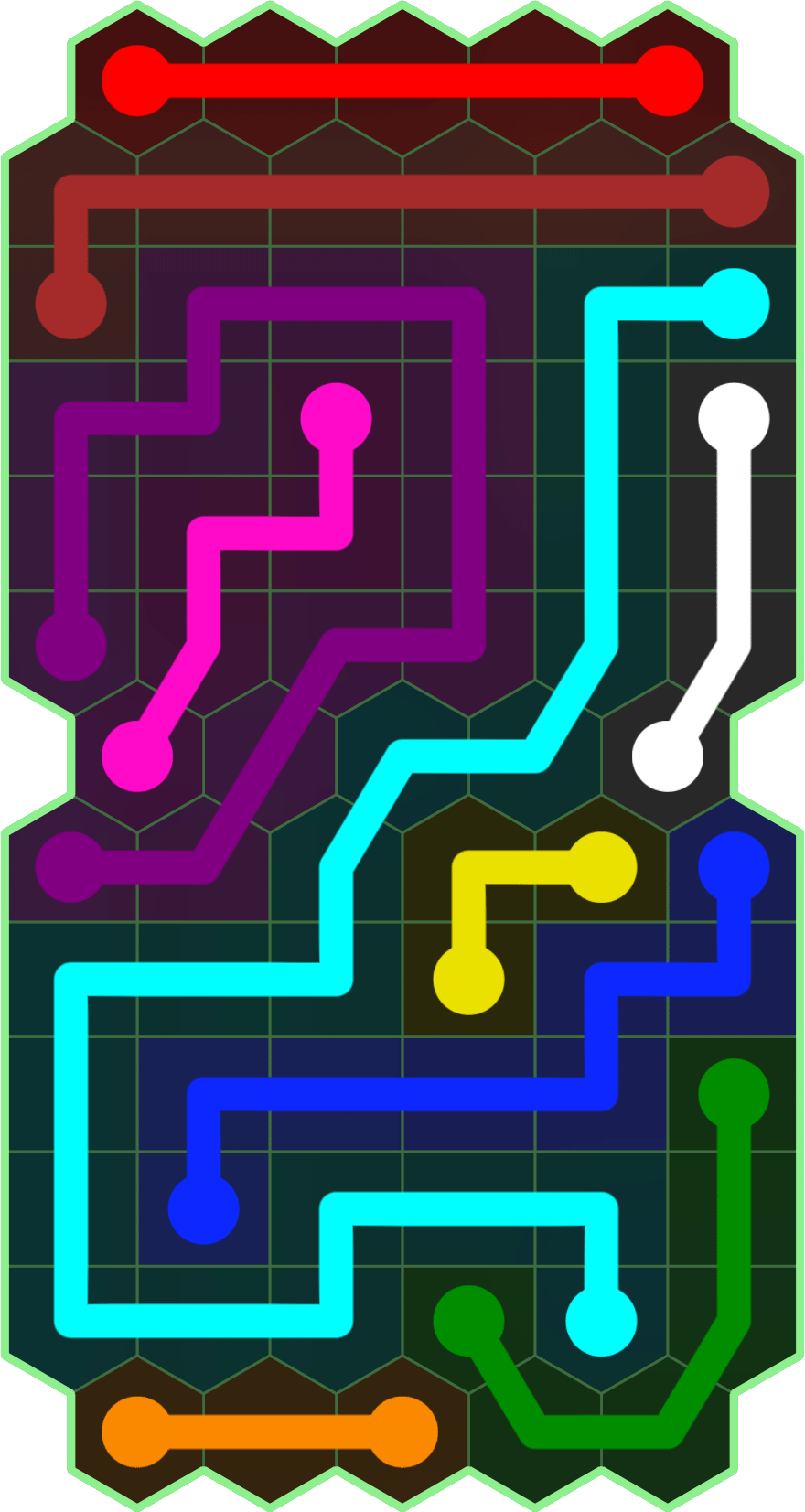 Flow Free 4192 Solution